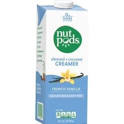 Nutpods® French Vanilla Non-Dairy Creamer, 32 fl oz cartons, 6 pack