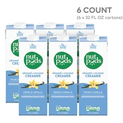 Nutpods® French Vanilla Non-Dairy Creamer, 32 fl oz cartons, 6 pack