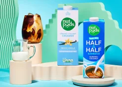 NutpodsĀ® Unsweetened Non-Dairy Half & Half Creamer, 32 fl oz cartons, 6 pack