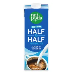 Nutpods® Unsweetened Non-Dairy Half & Half Creamer, 32 fl oz cartons, 6 pack