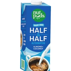 Nutpods® Unsweetened Non-Dairy Half & Half Creamer, 32 fl oz cartons, 6 pack