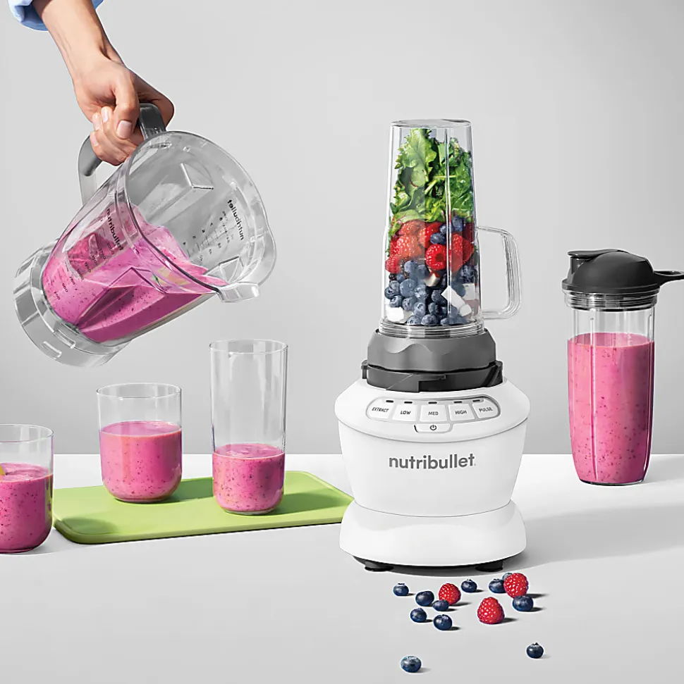 Nutribullet Blender Combo, 64 Oz, White, Total Qty 1