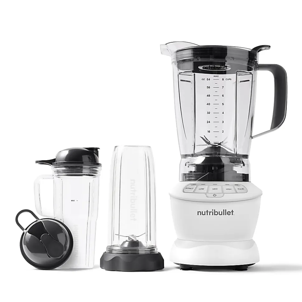Nutribullet Blender Combo, 64 Oz, White, Total Qty 1