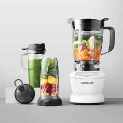 Nutribullet Blender Combo, 64 Oz, White, Total Qty 1