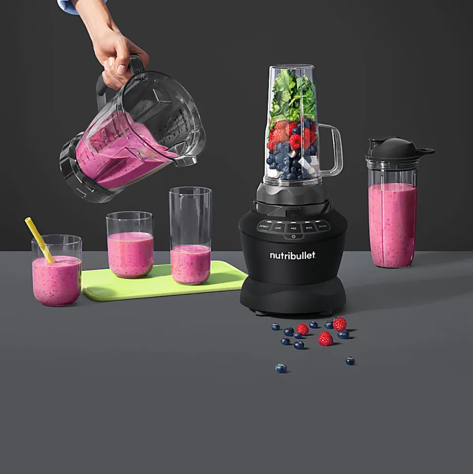 Nutribullet Blender Combo, 64 Oz, Black, Total Qty 1