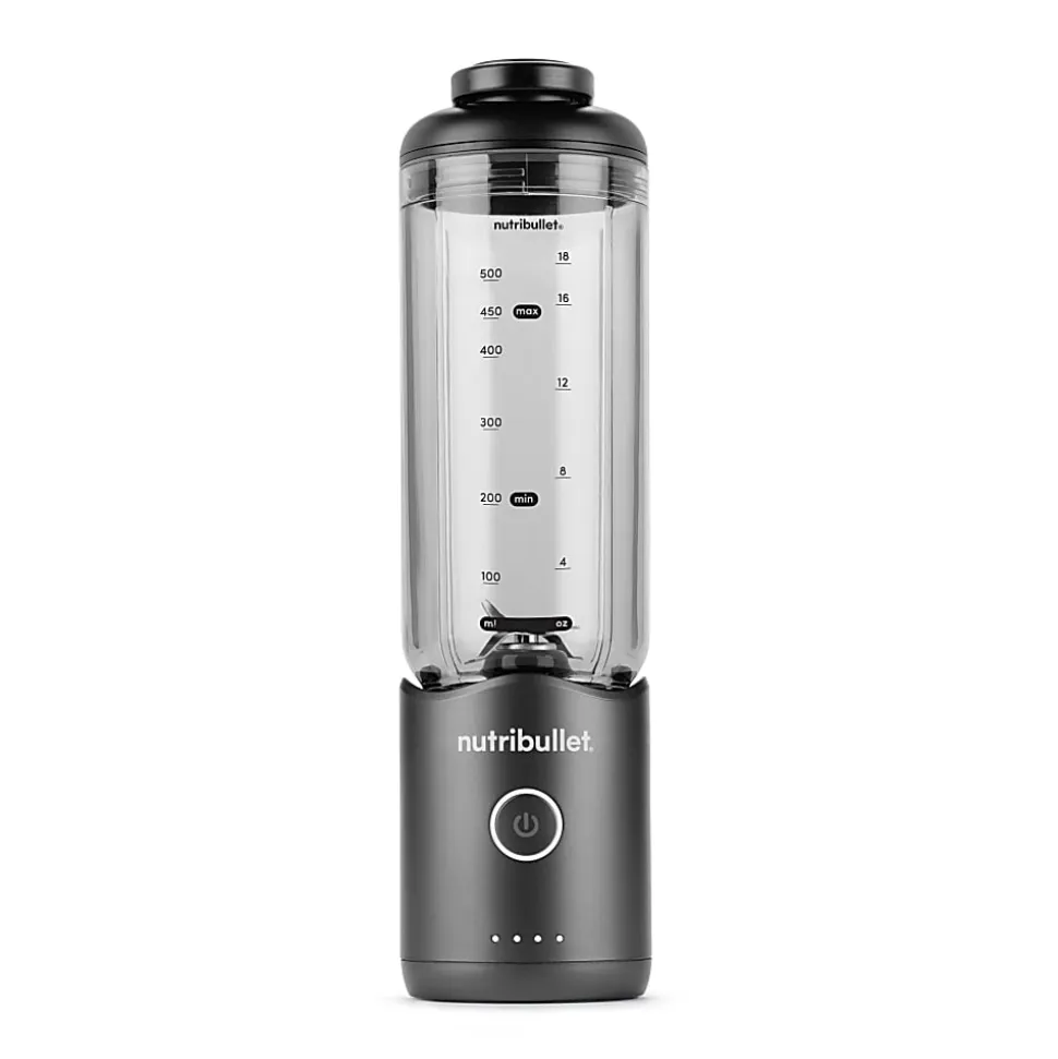 Nutribullet Flex Portable Blender, 22.4 Oz, Gunmetal Gray, Total Qty 1