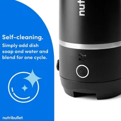 Nutribullet Flip Insulated Portable Blender, 20 Oz, Matte Black, Total Qty 1