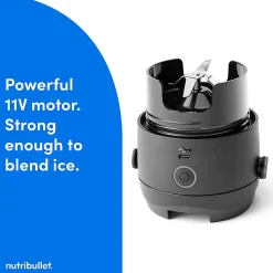 Nutribullet Flip Portable Blender, 20 Oz, Silver, Total Qty 1
