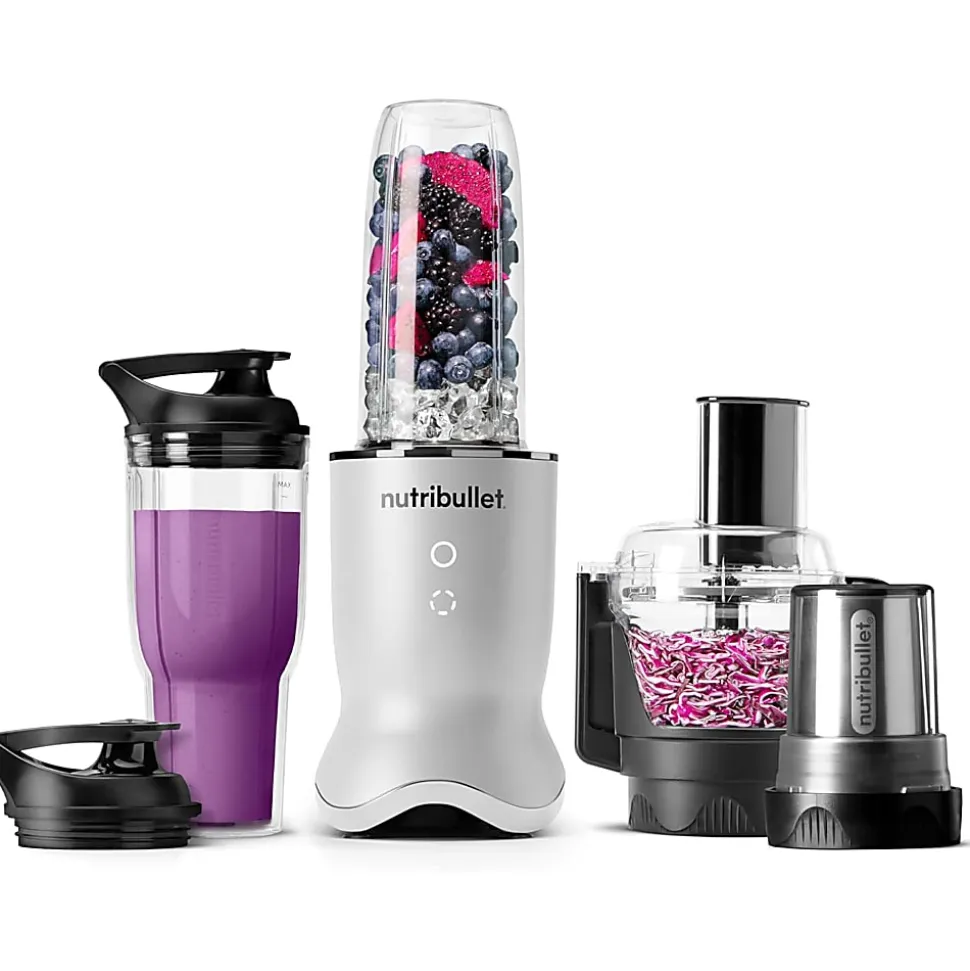 Nutribullet Ultra Plus+ 3-1 Compact Kitchen System, 32 Oz, Pearl White, Total Qty 1