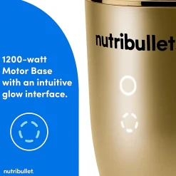 Nutribullet Ultra Plus+ 3-1 Compact Kitchen System, 32 Oz, Brass, Total Qty 1