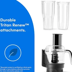 Nutribullet Ultra Plus+ 3-1 Compact Kitchen System, 32 Oz, Satin Black, Total Qty 1