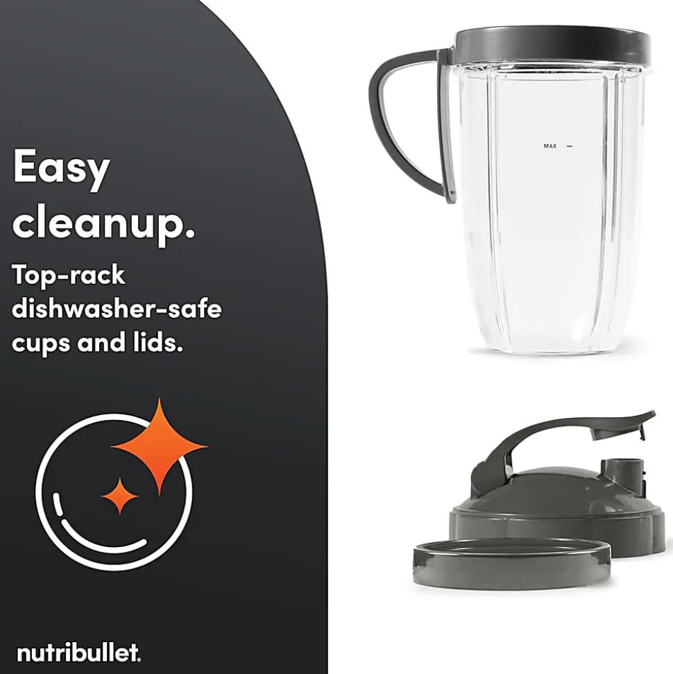 Nutribullet X McLaren Formula 1 Team: Pro Blender, 32 Oz, Gunmetal Gray, Total Qty 1