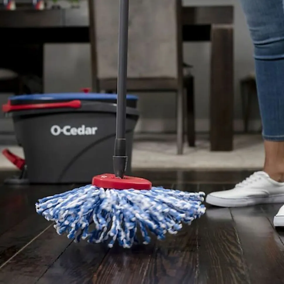 O-Cedar EasyWring Rinse Clean Mop Refill - MicroFiber - Multi - 2 / Pack