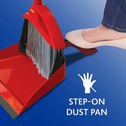 O-Cedar PowerCorner Pet Pro Broom - Red, Black, Gray - 1 Each