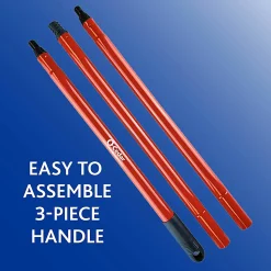 O-Cedar PowerCorner Pet Pro Broom - Red, Black, Gray - 1 Each