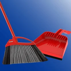 O-Cedar PowerCorner Pet Pro Broom - Red, Black, Gray - 1 Each