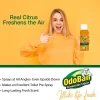 OdoBan Real Citrus Air Freshener 360° Spray, Orange, 10 Oz, Pack Of 6 Bottles