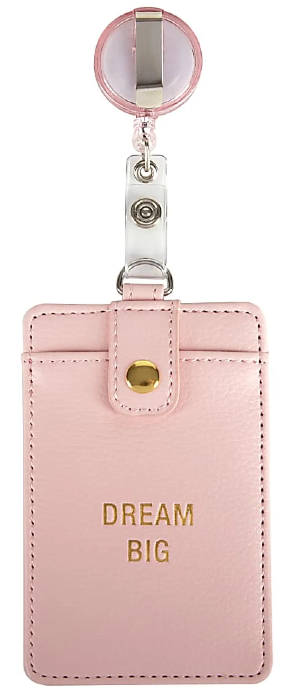Office Depot® Brand Badge Holder, 2 13/16" x 4 7/16", Pink