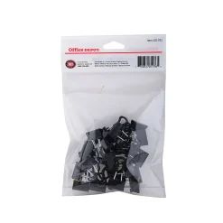 Office Depot® Brand Binder Clips, Small, 3/4