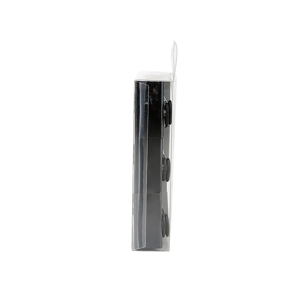 Office Depot® Brand Binder Clips, Large, 2" Wide, Black, Pack Of 6