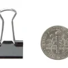 Office Depot® Brand Binder Clips, Mini, 9/16" Wide, 1/4" Capacity, Black, Pack Of 60