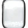 Office Depot® Brand Clear Pencil Case With Trim, 9" x 6-3/4", Black