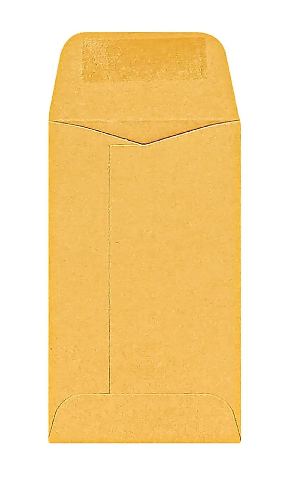 Office Depot® Brand Coin Envelopes, 2-1/2" x 4-1/4", Gummed Seal, Manila, Box Of 500