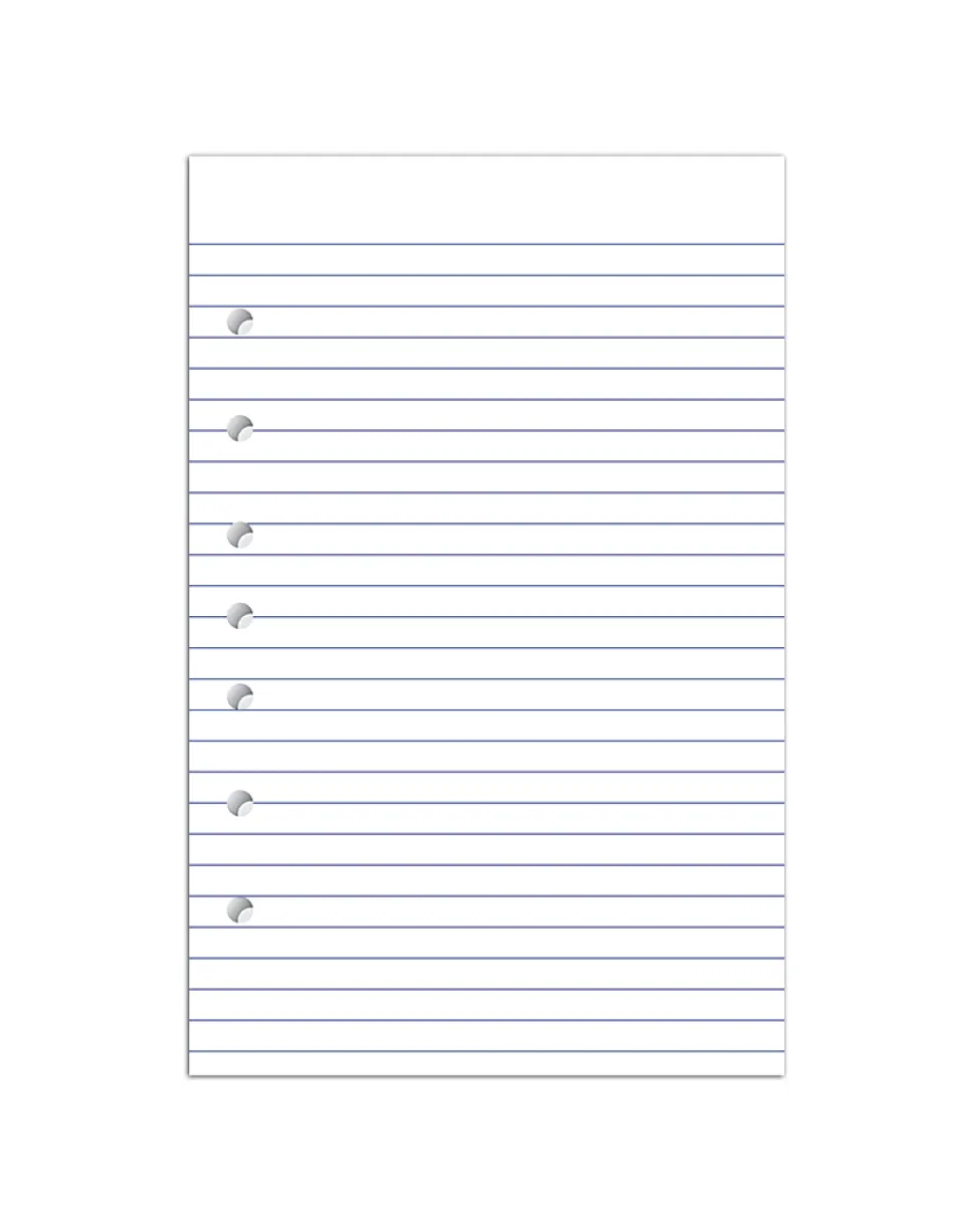 Office Depot® Brand College-Ruled Notebook Filler Paper, 7-Hole Punched, 8 1/2" x 5 1/2", 120 Sheets
