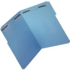 Office Depot® Brand Color Fastener File Folders, Letter Size, Blue, Pack Of 50 Folders