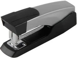 Office Depot® Brand Compact Half-Strip Metal Desktop Stapler, 20 Sheets Capacity, Silver