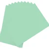 Office Depot® Brand Construction Paper, 12" x 18", 100% Recycled, Light Green, Pack Of 50 Sheets