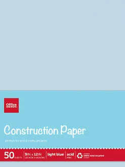 Office Depot® Brand Construction Paper, 9