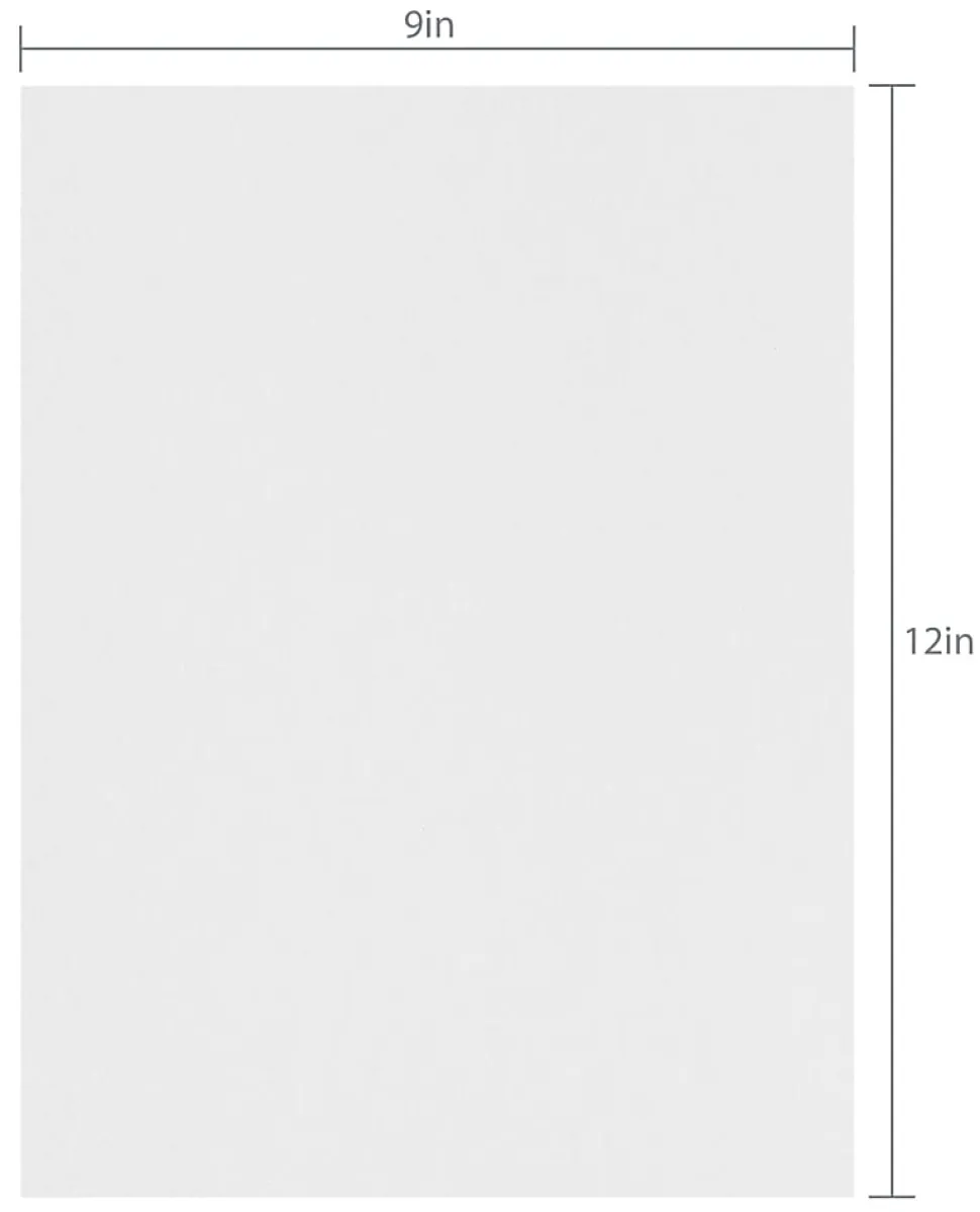 Office Depot® Brand Construction Paper, 9" x 12", 100% Recycled, White, Pack Of 100 Sheets