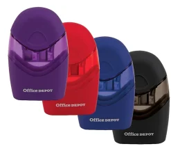 Office DepotĀ® Brand Double-Hole Manual Pencil Sharpener, Assorted Colors