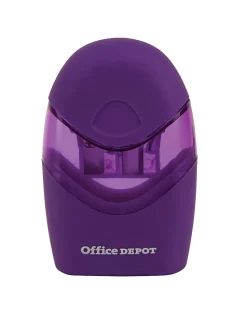 Office Depot® Brand Double-Hole Manual Pencil Sharpener, Assorted Colors