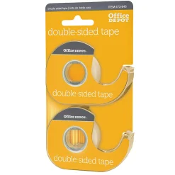 Office Depot® Brand Double-Sided Tape In Dispensers, 1/2