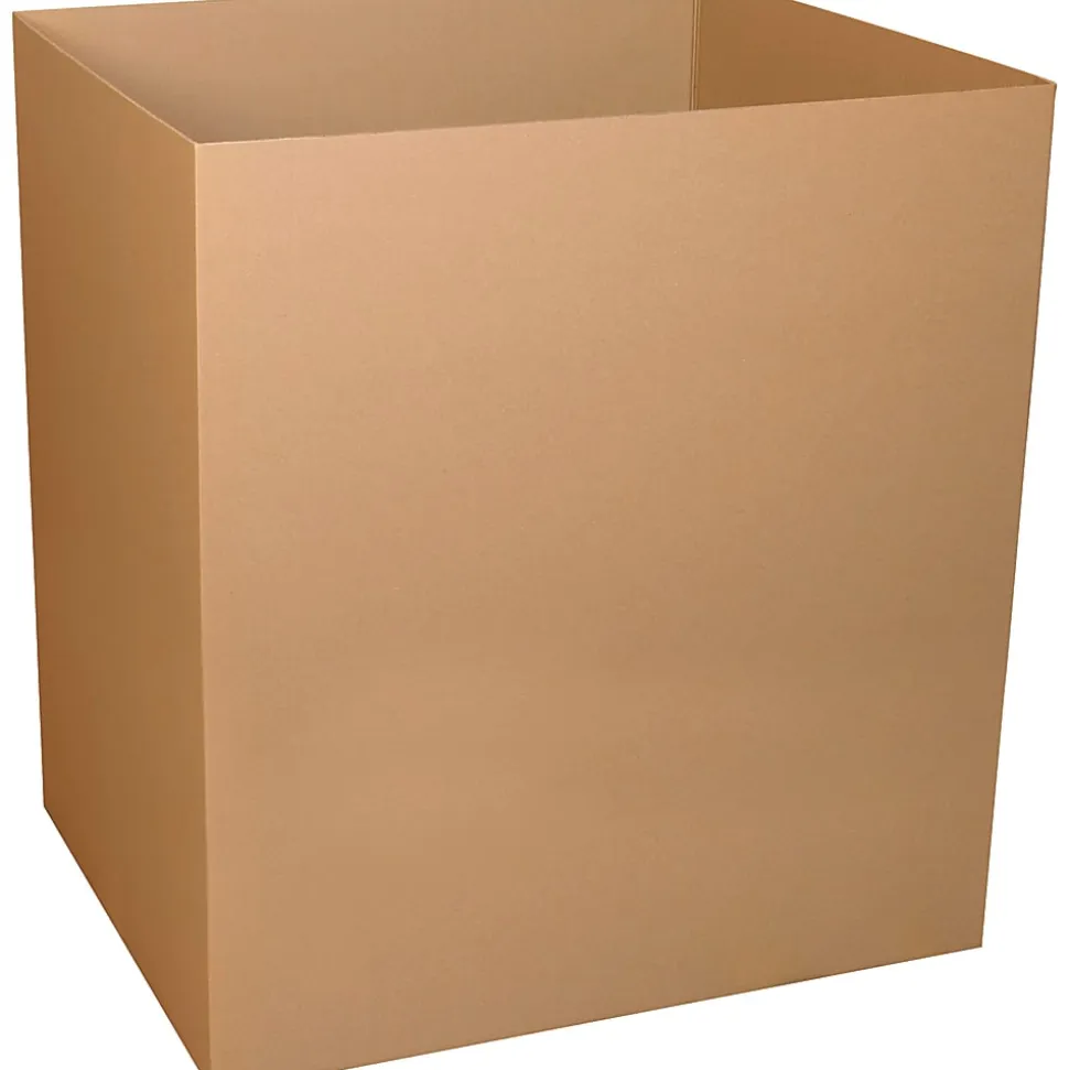Office Depot® Brand Double-Wall Gaylord-Bottom Shipping Boxes, 48" x 40" x 48", Kraft, Pack Of 5 Boxes
