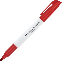 Office Depot® Brand Dry-Erase Marker Set, Fine Point, 100% Recycled Plastic Barrel, Assorted Colors
