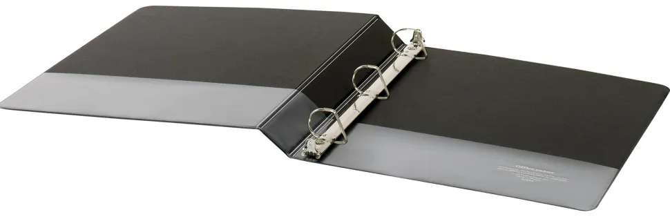 Office Depot® Brand Durable View Slant-Ring 3-Ring Binder, 1" Slant Rings, Black