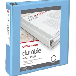 Office Depot® Brand Durable View 3-Ring Binder, 2