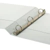Office Depot® Brand Durable View 3-Ring Binder, 1" Round Rings, White