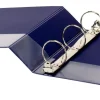Office Depot® Brand Durable View 3-Ring Binder, 2" Round Rings, Blue