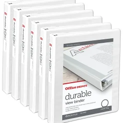 Office Depot® Brand Durable View 3-Ring Binder, 3