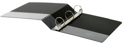 Office DepotĀ® Brand Durable View 3-Ring Binder, 1" Round Rings, Black