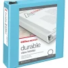 Office Depot® Brand Durable View 3-Ring Binder, 3" Round Rings, Jeweler Blue