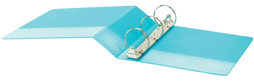 Office Depot® Brand Durable View 3-Ring Binder, 3" Round Rings, Jeweler Blue