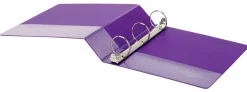 Office DepotĀ® Brand Durable View 3-Ring Binder, 2" Round Rings, Purple