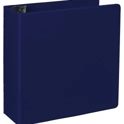 Office DepotĀ® Brand Durable View 3-Ring Binder, 4" D-Rings, Blue