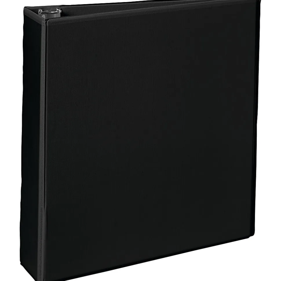 Office Depot® Brand Durable View Slant-Ring 3-Ring Binder, 2" Slant Rings, Black