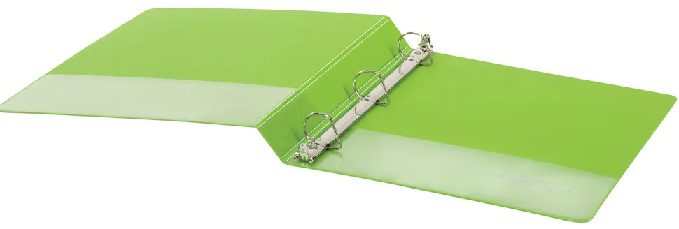 Office Depot® Brand Durable View 3-Ring Binder, 1" D-Rings, Green